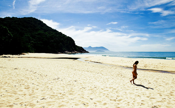 Praia Barra do Saí (Foto: Reprodução)