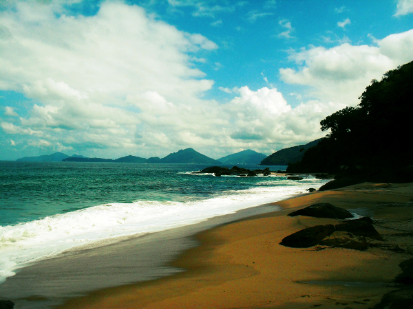 Praia Brava do Itamambuca (Foto: Reprodução)