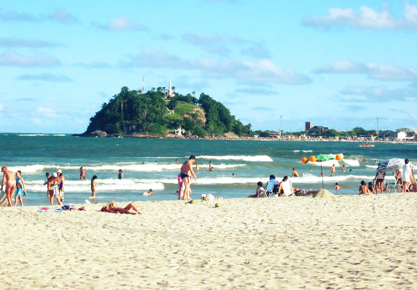 Praia Guaratuba (Foto: Reprodução)