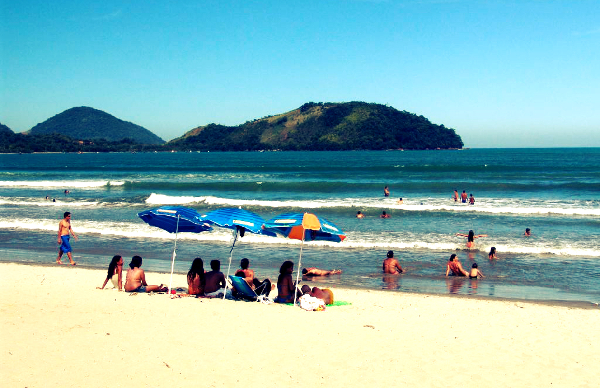 Praia Perequê-Açu (Foto: Reprodução)