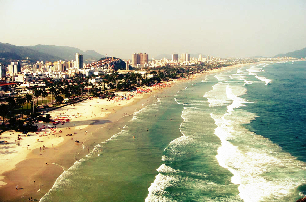 Praia da Enseada Bertioga (Foto: Reprodução)