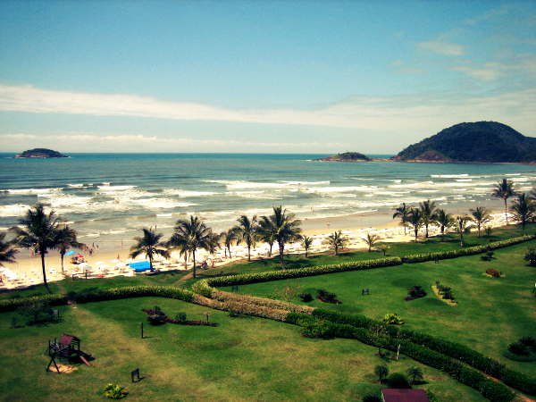 Praia de São Lourenço Bertioga (Foto: Reprodução)