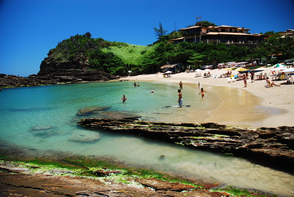 Búzios é também um destino carioca muito requisitado. 